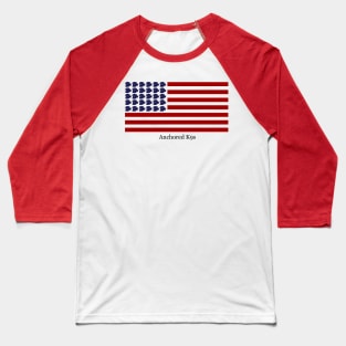 Labrador Flag Baseball T-Shirt